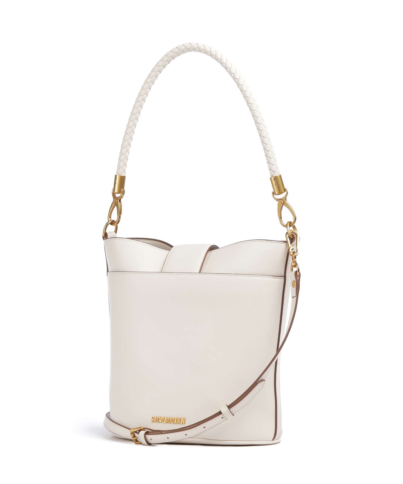 Steve Madden BARRIE Bucket bag bone/gold