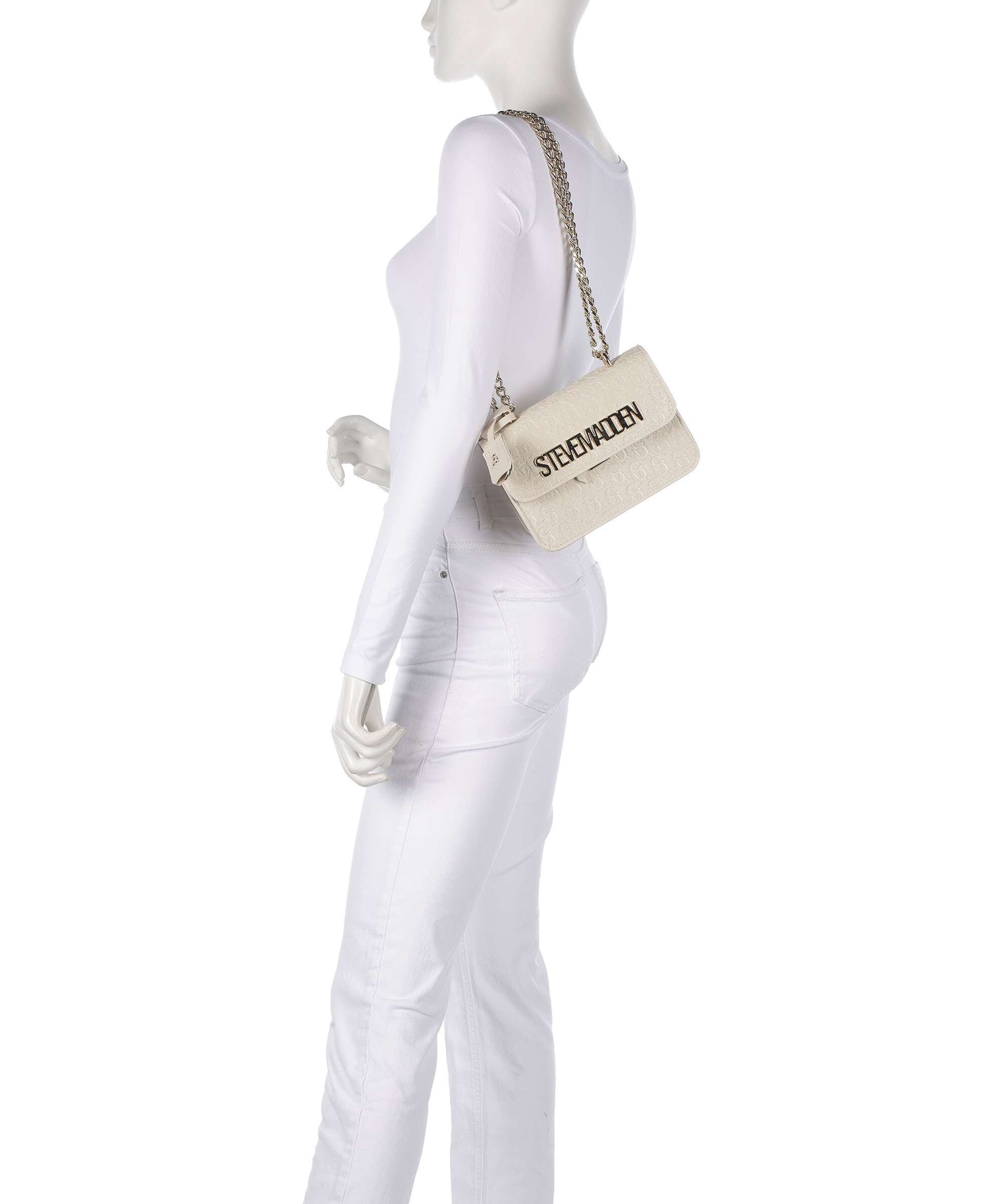 Steve Madden BCOAL-E Shoulder bag bone/gold