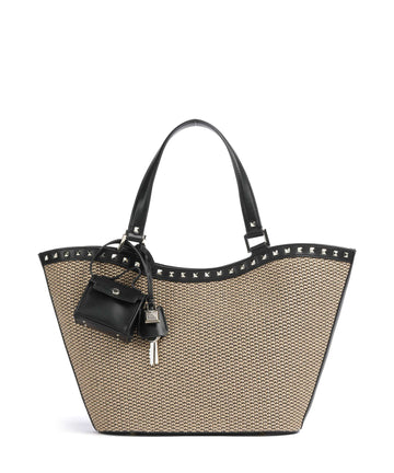 Steve Madden BAGULLA Cabas black/natural