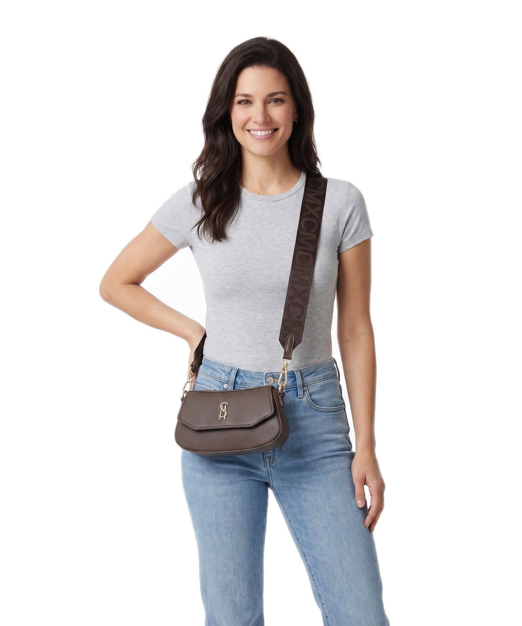 Steve Madden BTAIGA Shoulder bag chocolate/gold