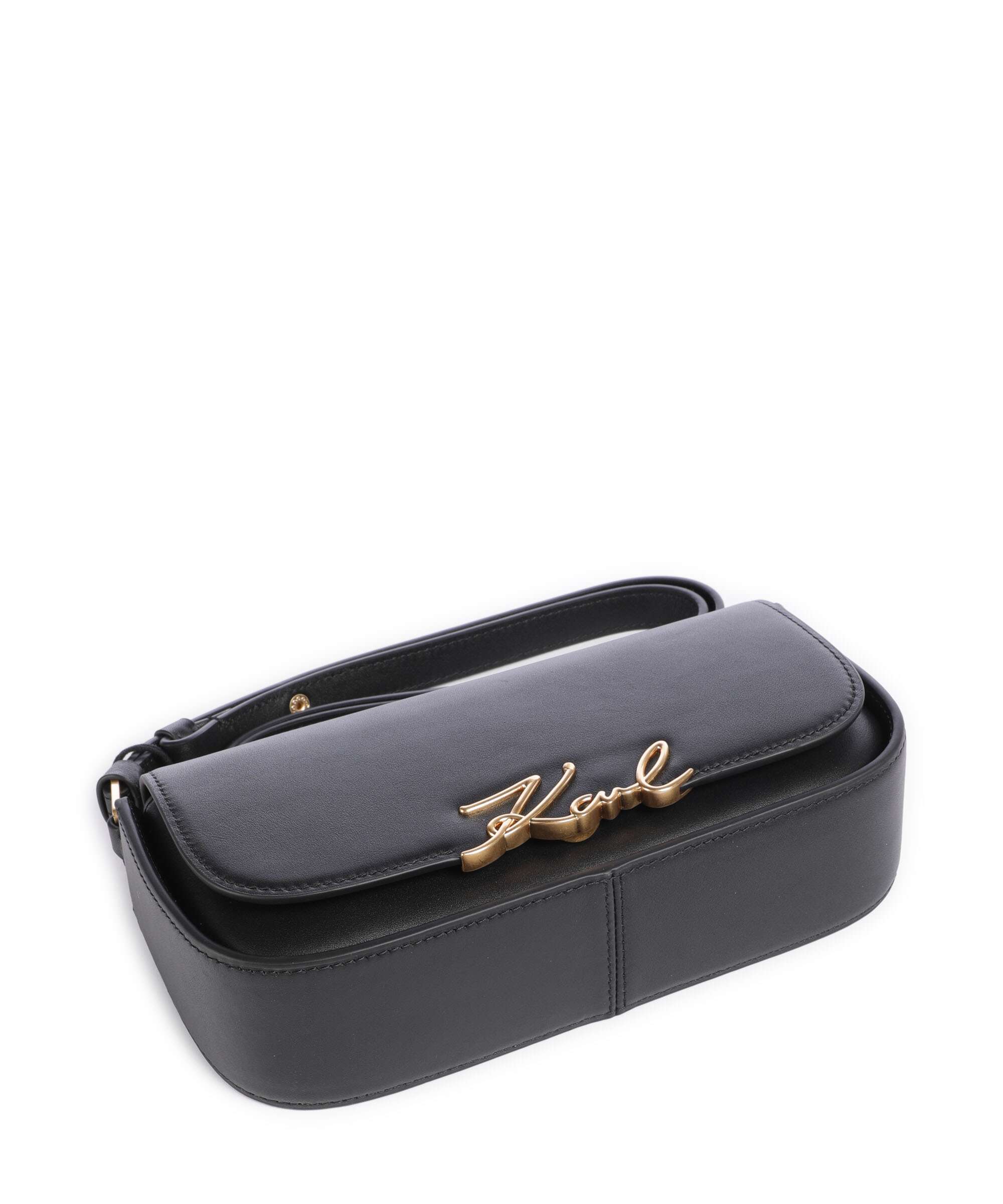 Karl Lagerfeld K/Signature Shoulder bag black/vibration gold