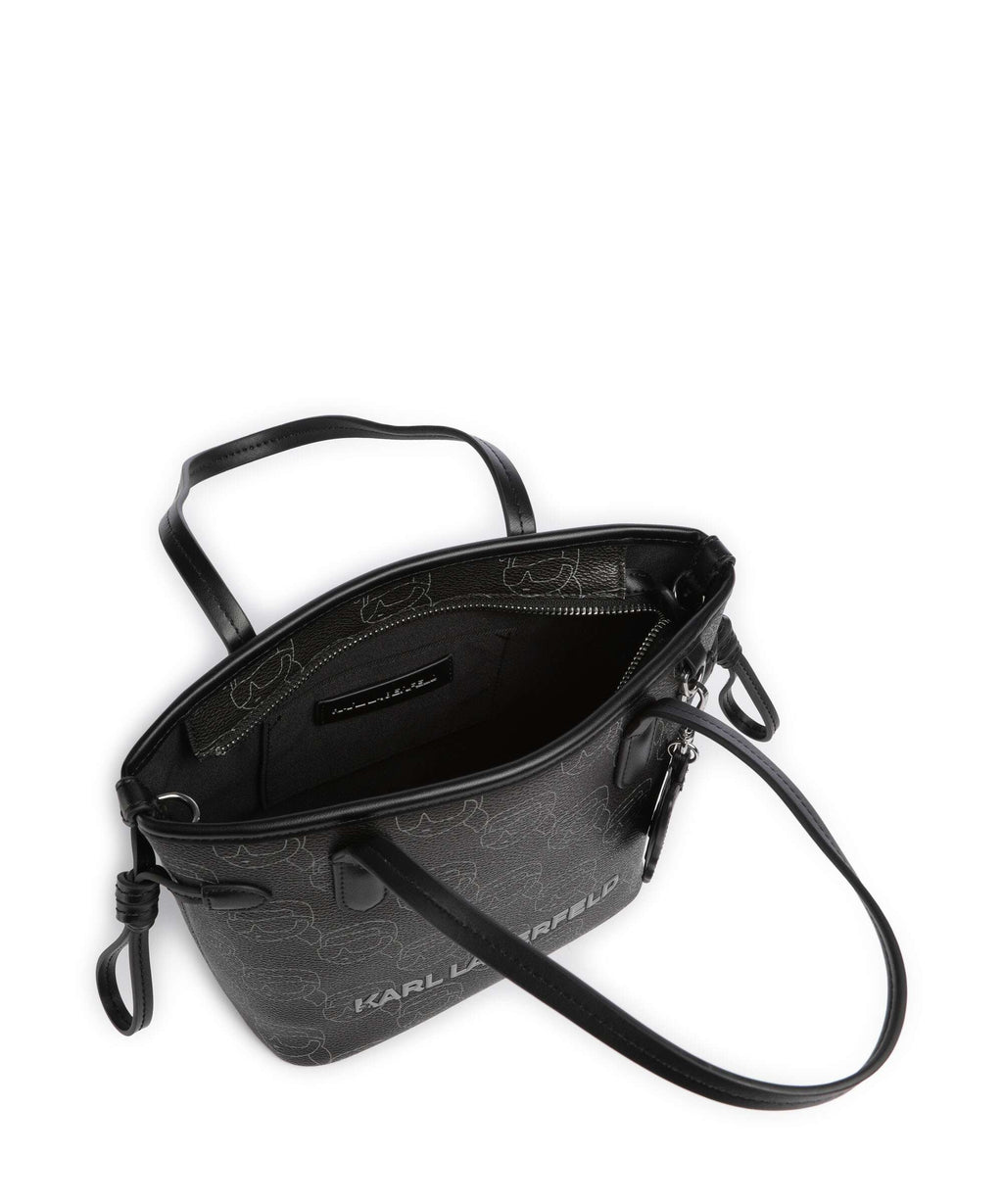 Karl Lagerfeld Ikon Mono Handbag black