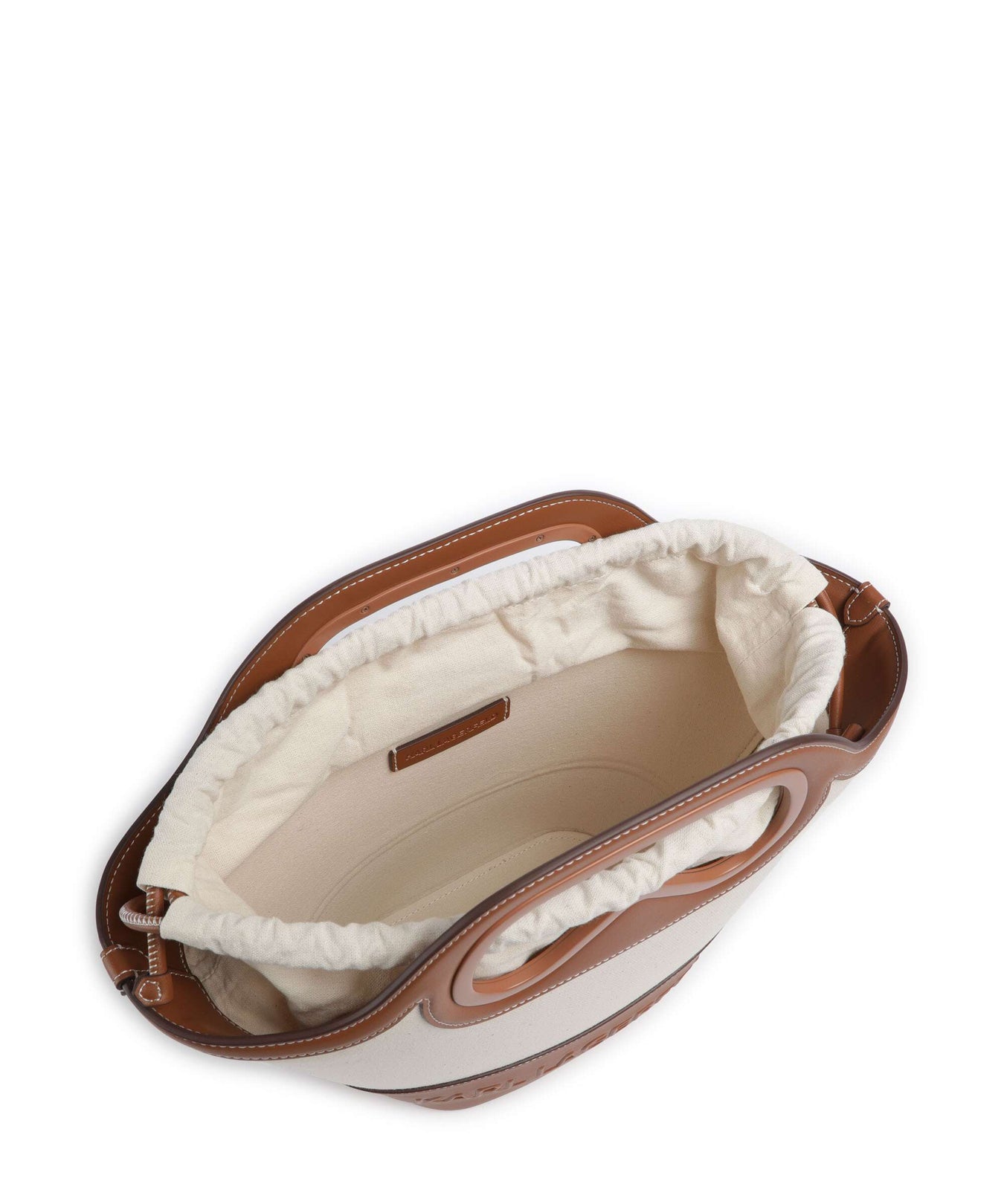 Karl Lagerfeld K/Aviator Handbag natural canvas/tan