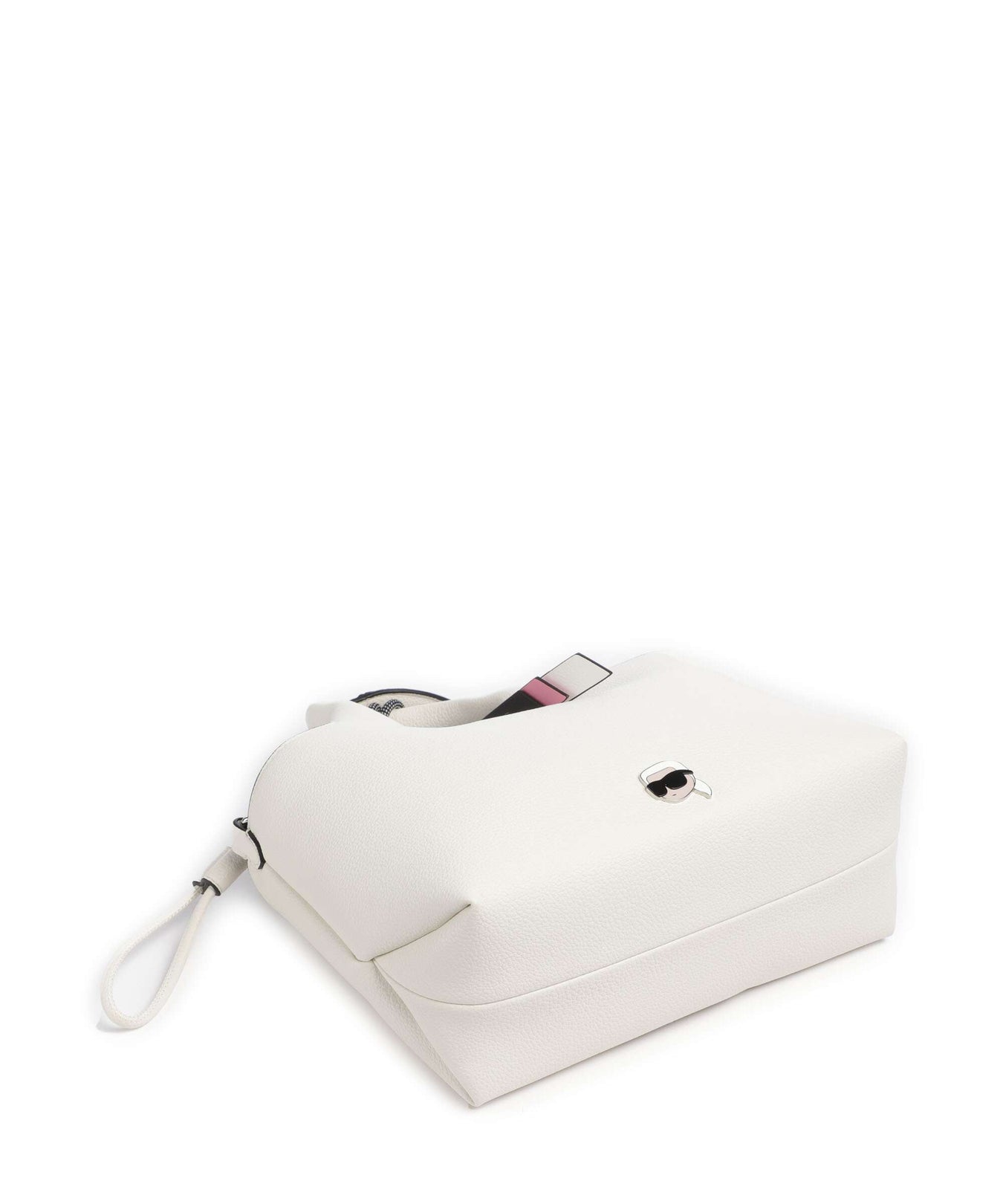 Karl Lagerfeld K/Ikon Small Handbag offwhite