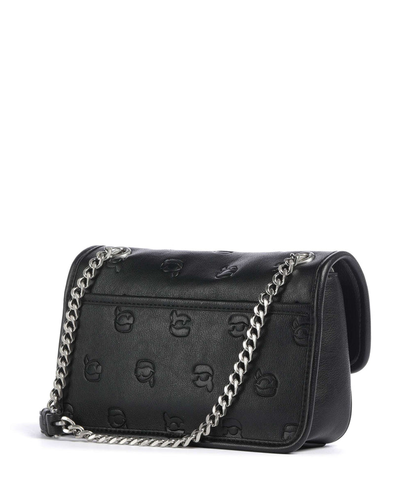 Karl Lagerfeld K/Ikon Monogram Shoulder bag tonal black
