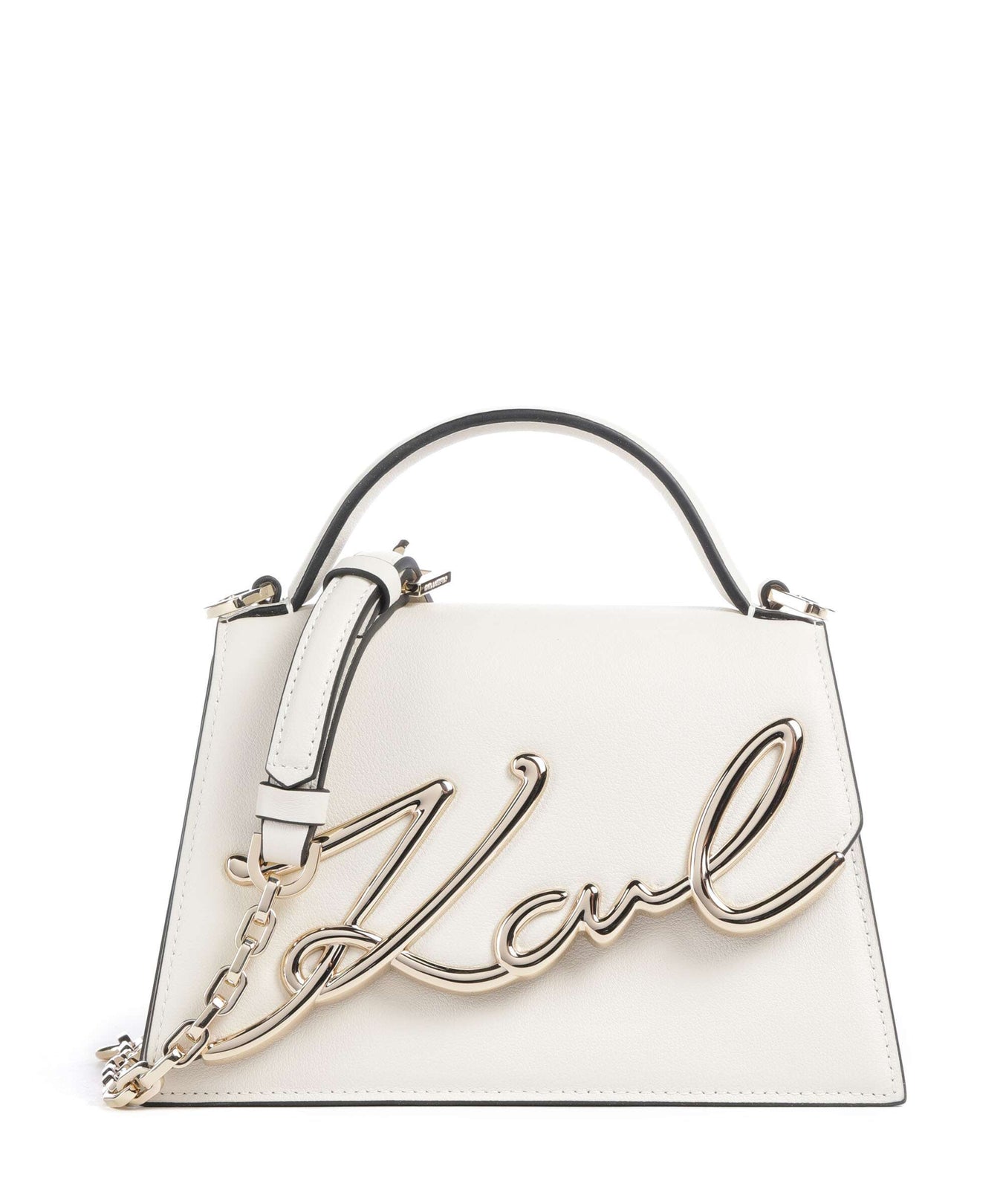 Karl Lagerfeld K/Signature 2.0 Handbag off white