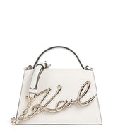 Karl Lagerfeld K/Signature 2.0 Handtasche off white
