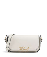 Karl Lagerfeld K/Signature Sac porté épaule off white