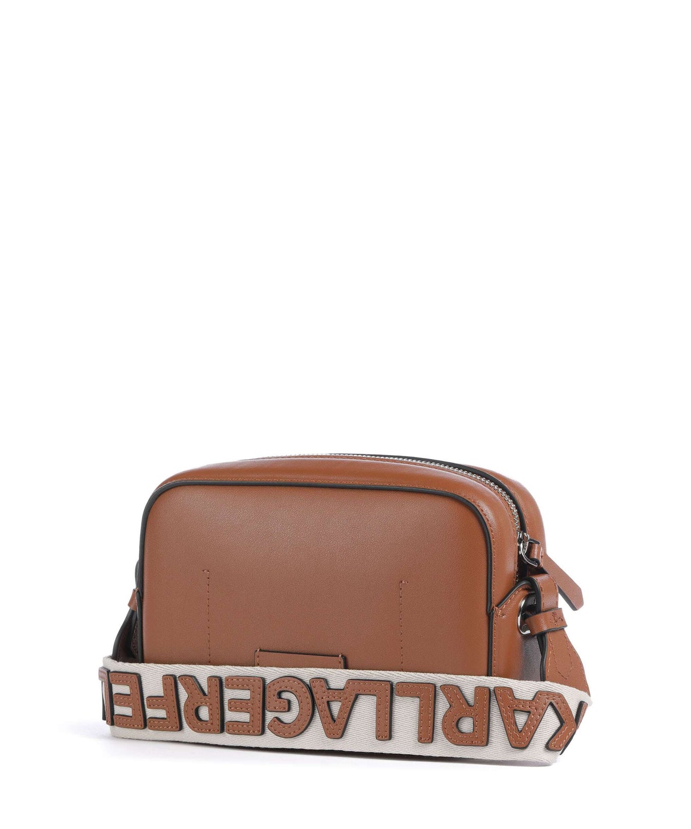 Karl Lagerfeld K/Circle Crossbody bag dark tan