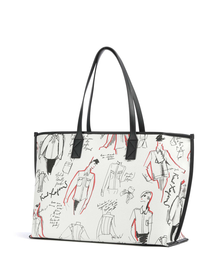 Karl Lagerfeld K/Karl Tote bag offwhite