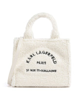 Karl Lagerfeld K/Rue St Guillaume Mini Umhängetasche off white