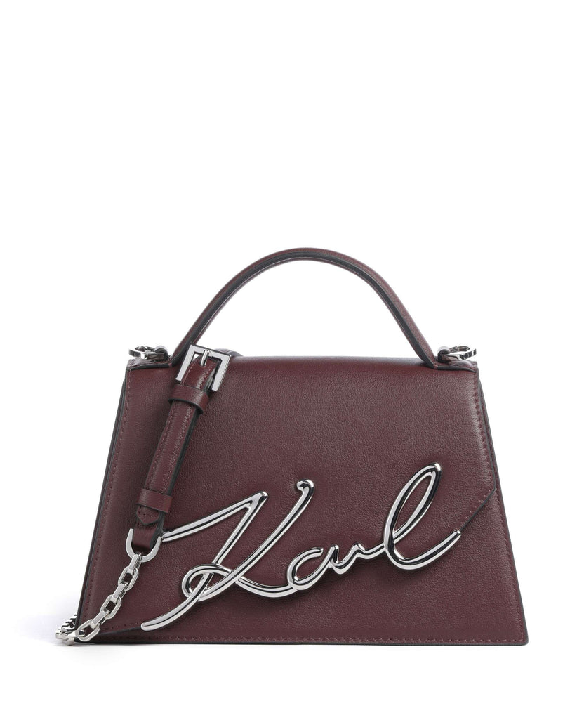 Karl Lagerfeld K/Signature 2.0 Medium Handbag windsor/burgundy