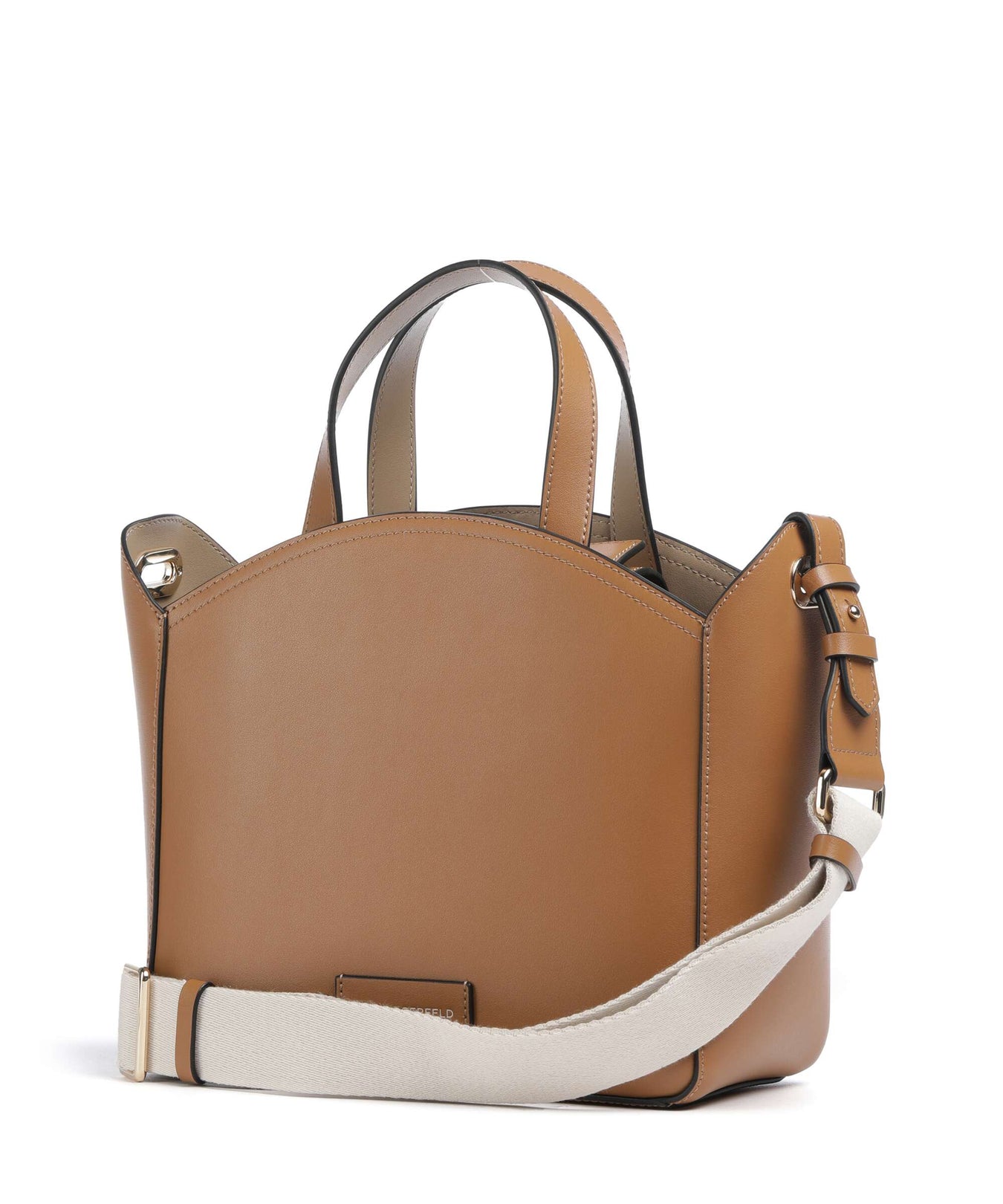 Karl Lagerfeld K/Circle Small Handbag caramel