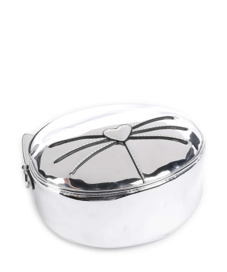 Karl Lagerfeld Ikon Chat Crossbody bag silver