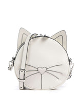 Karl Lagerfeld Ikon Chat Sac bandoulière off white