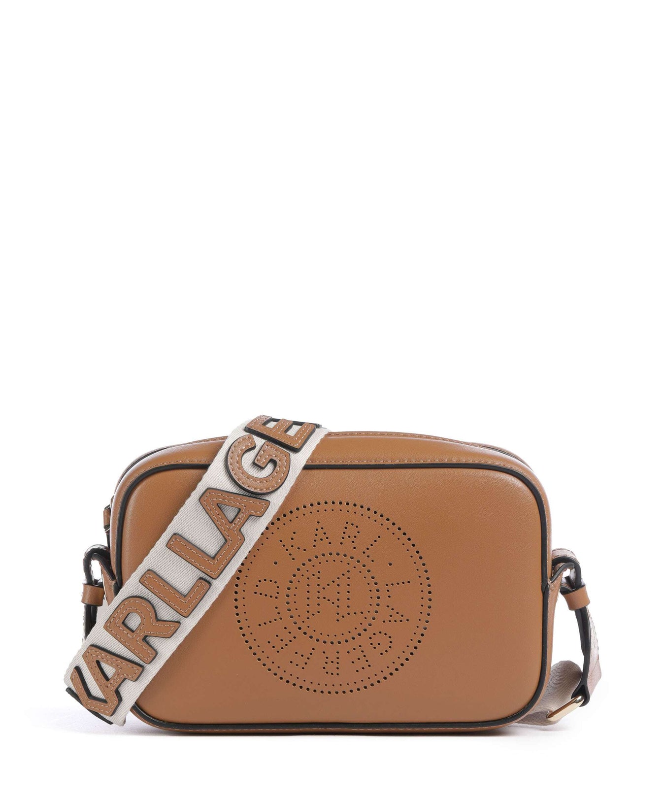 Karl Lagerfeld K/Circle Crossbody bag caramel