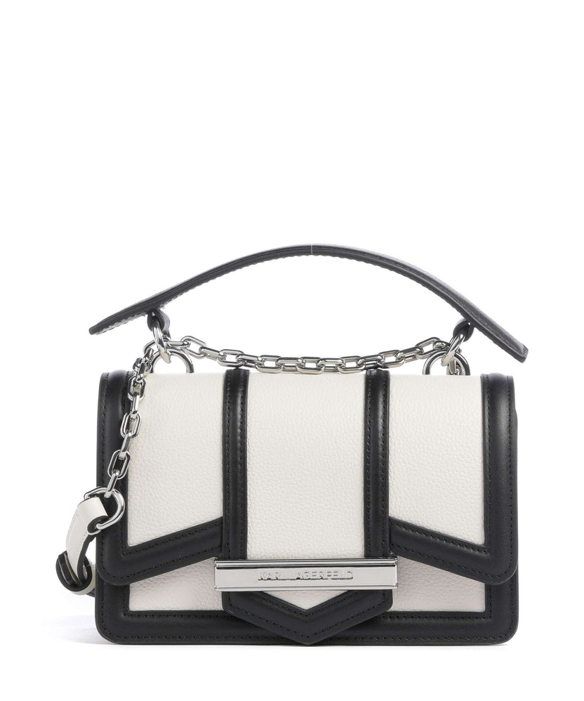 Karl Lagerfeld K/Nova Small Shoulder bag white/black