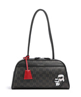 Karl Lagerfeld Ikon Monogram Borsa a spalla brown/kl mono