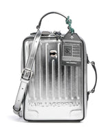 Karl Lagerfeld Ikon Suitcase Sac bandoulière silver