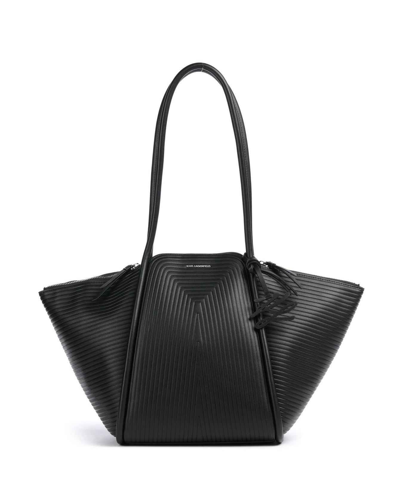 Karl Lagerfeld K/Wellen Medium Tote bag black