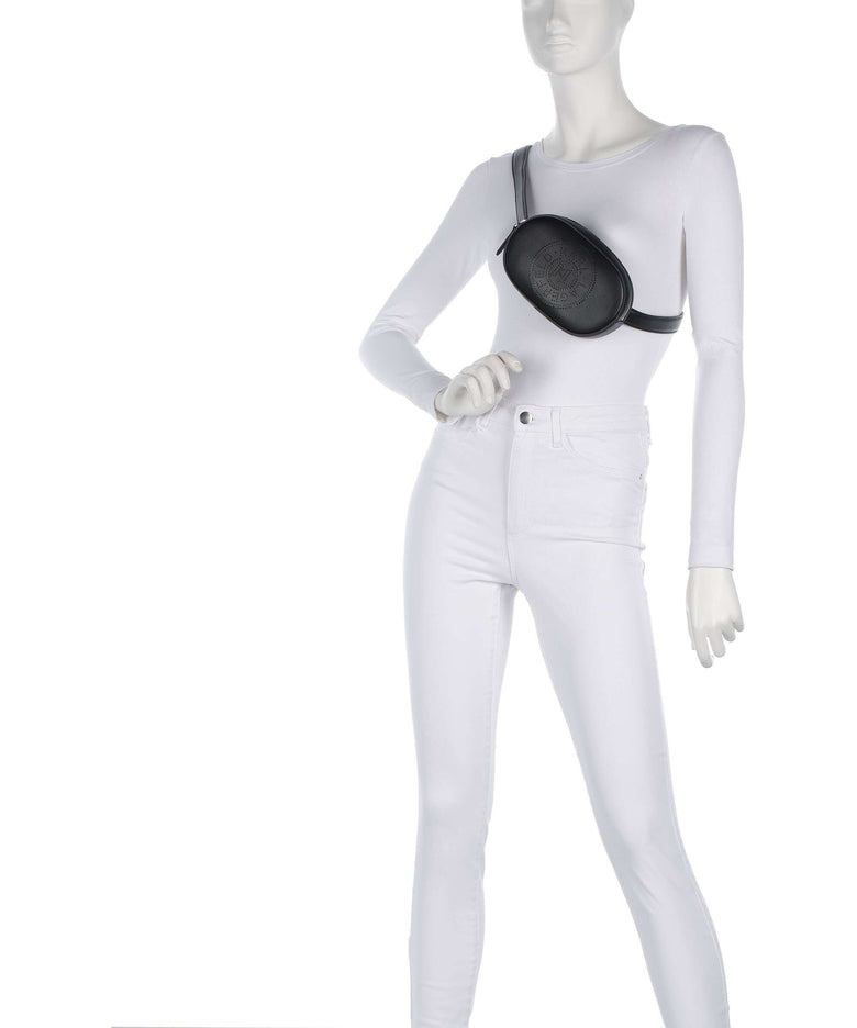 Karl Lagerfeld K/Circle Fanny pack black/nickel