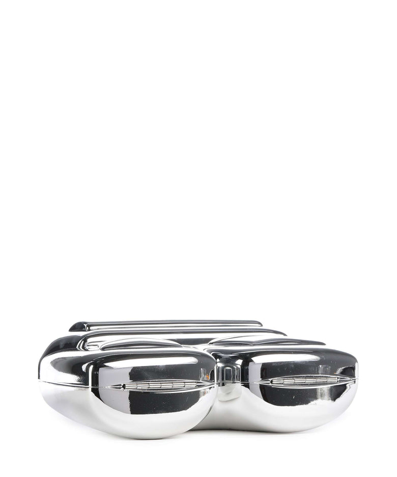 Karl Lagerfeld Ikon K Crossbody bag silver metal