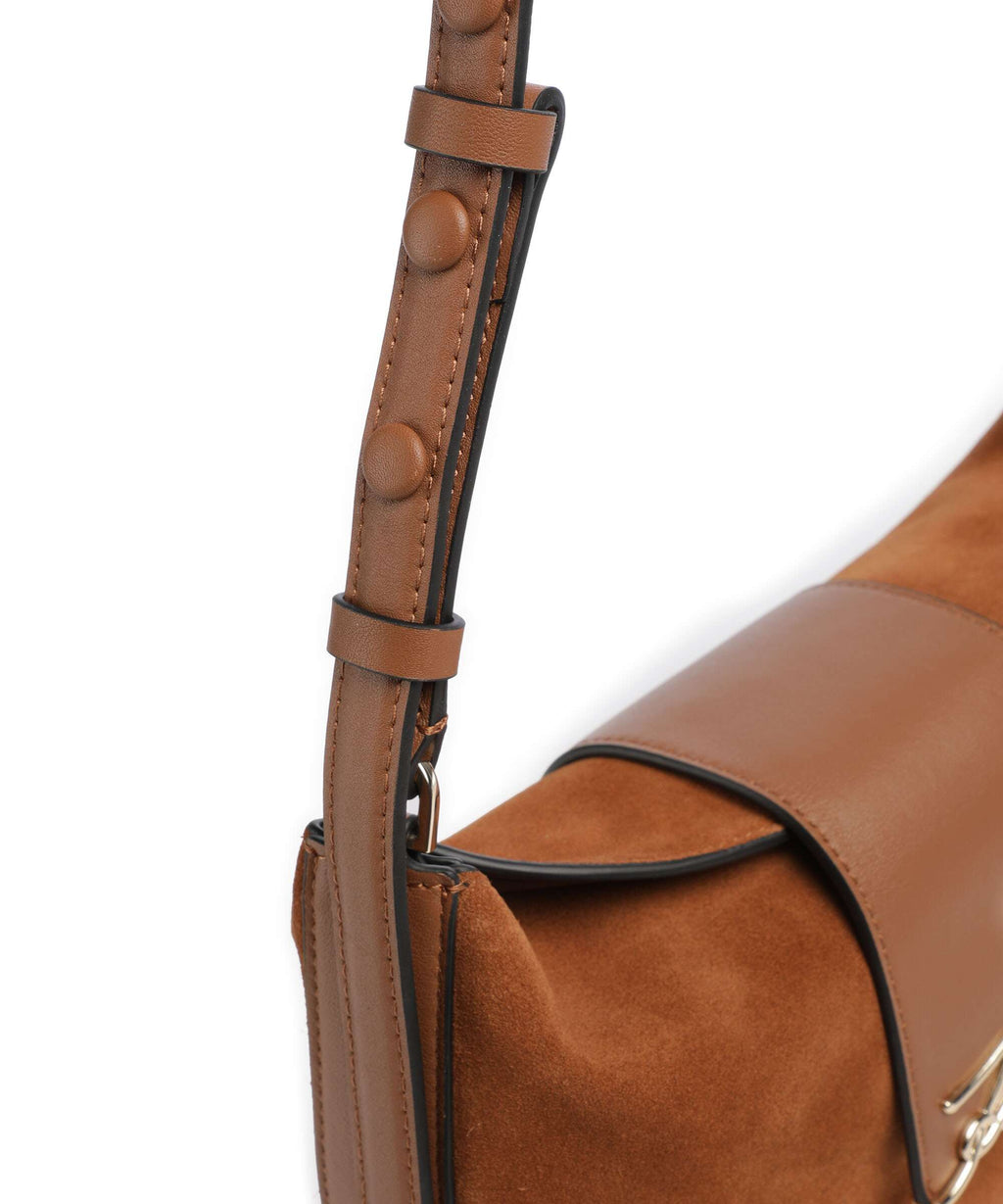 Karl Lagerfeld K/Signature Hobo bag dark tan