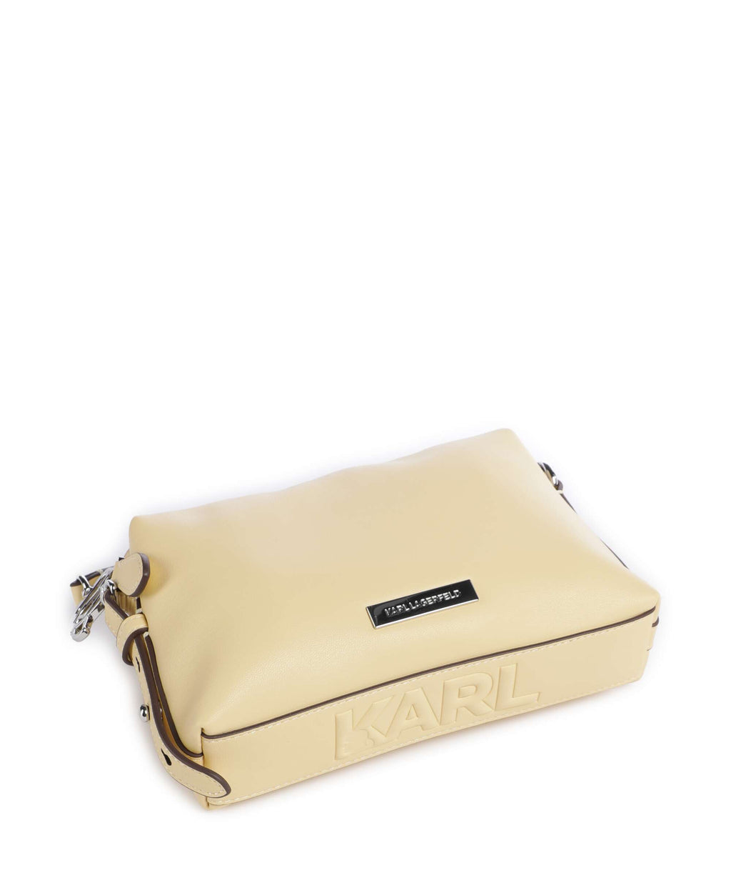 Karl Lagerfeld Ikon Smooth Crossbody bag sunlight