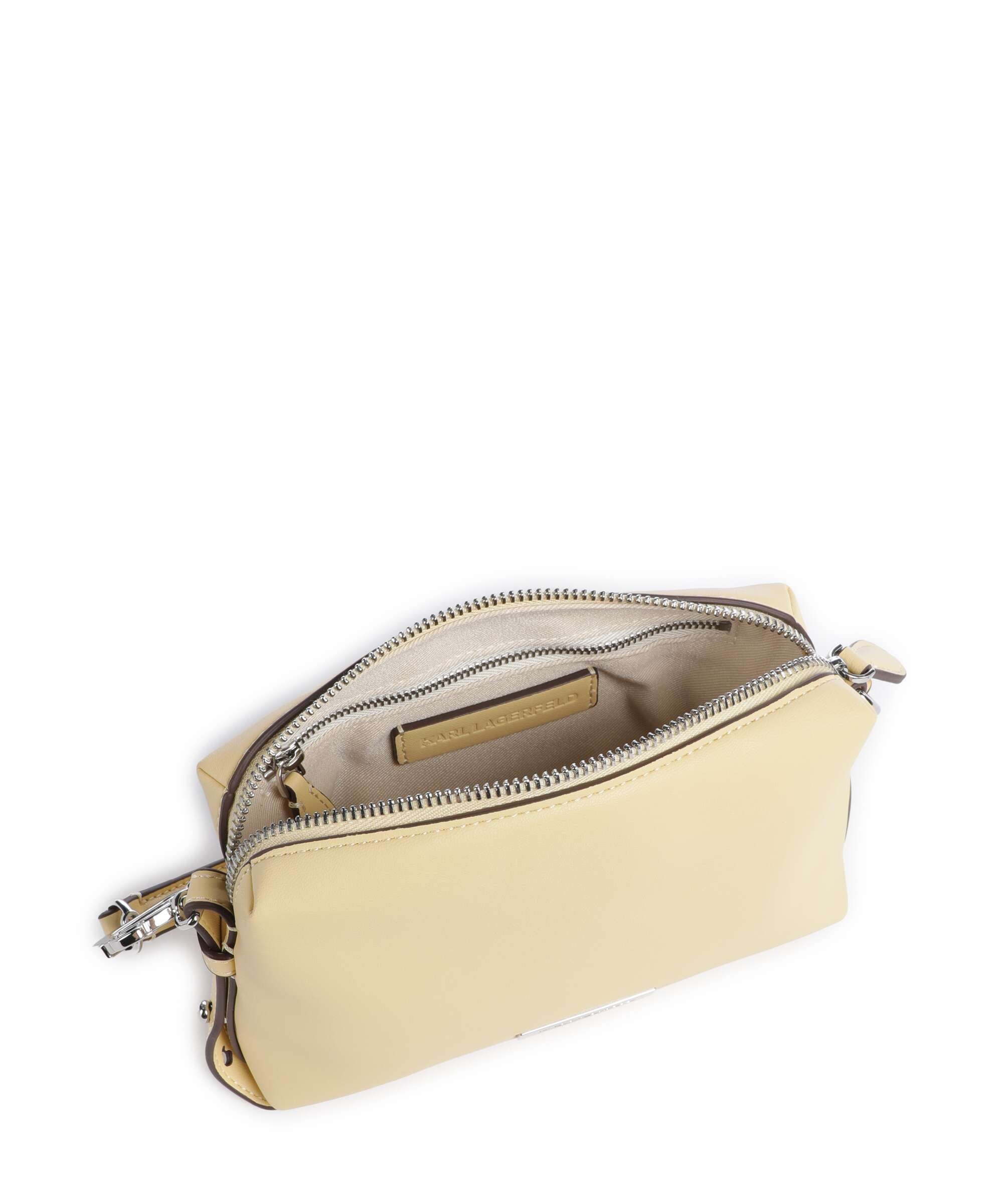 Karl Lagerfeld Ikon Smooth Crossbody bag sunlight