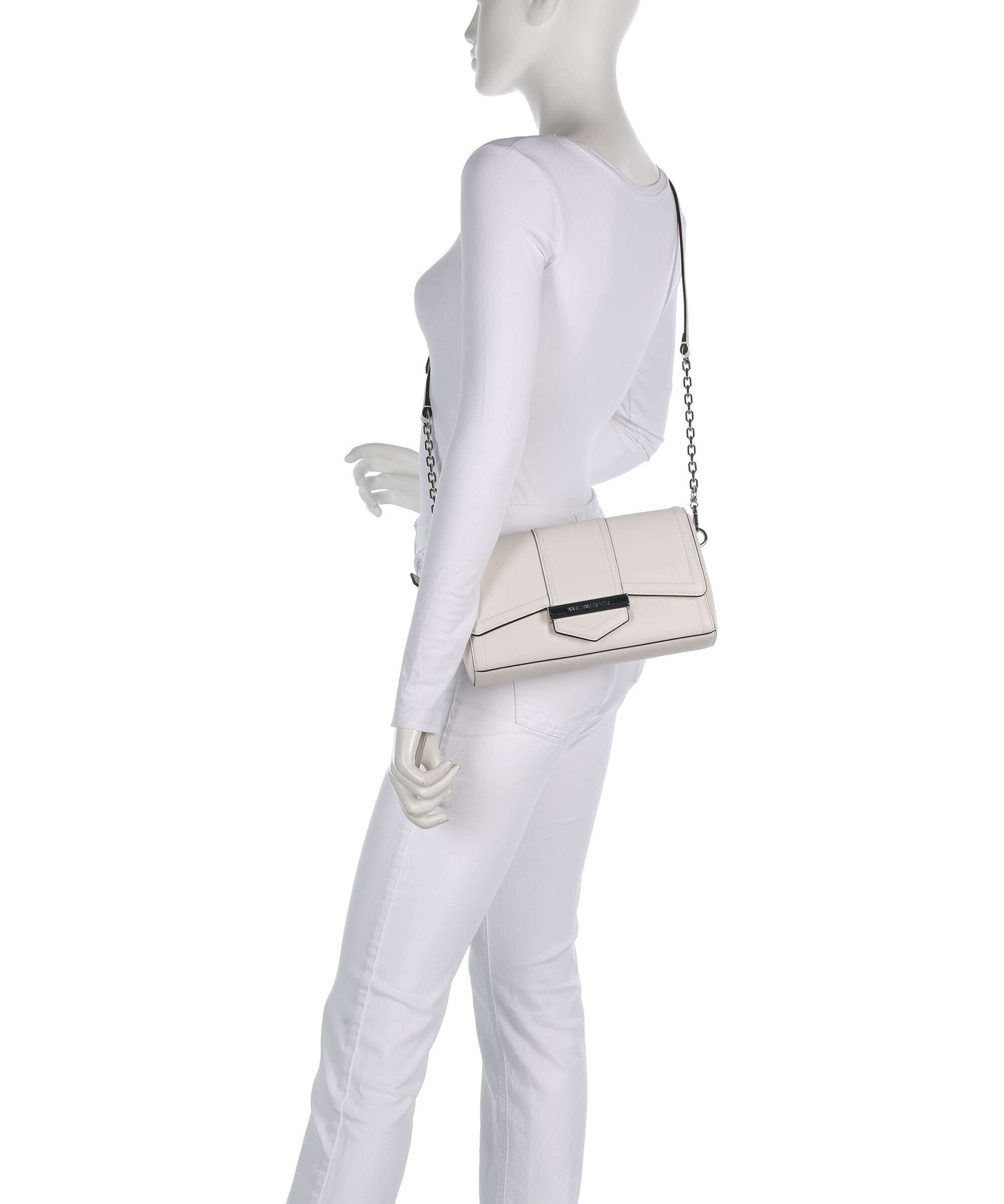 Karl Lagerfeld K/Nova Medium Shoulder bag off white