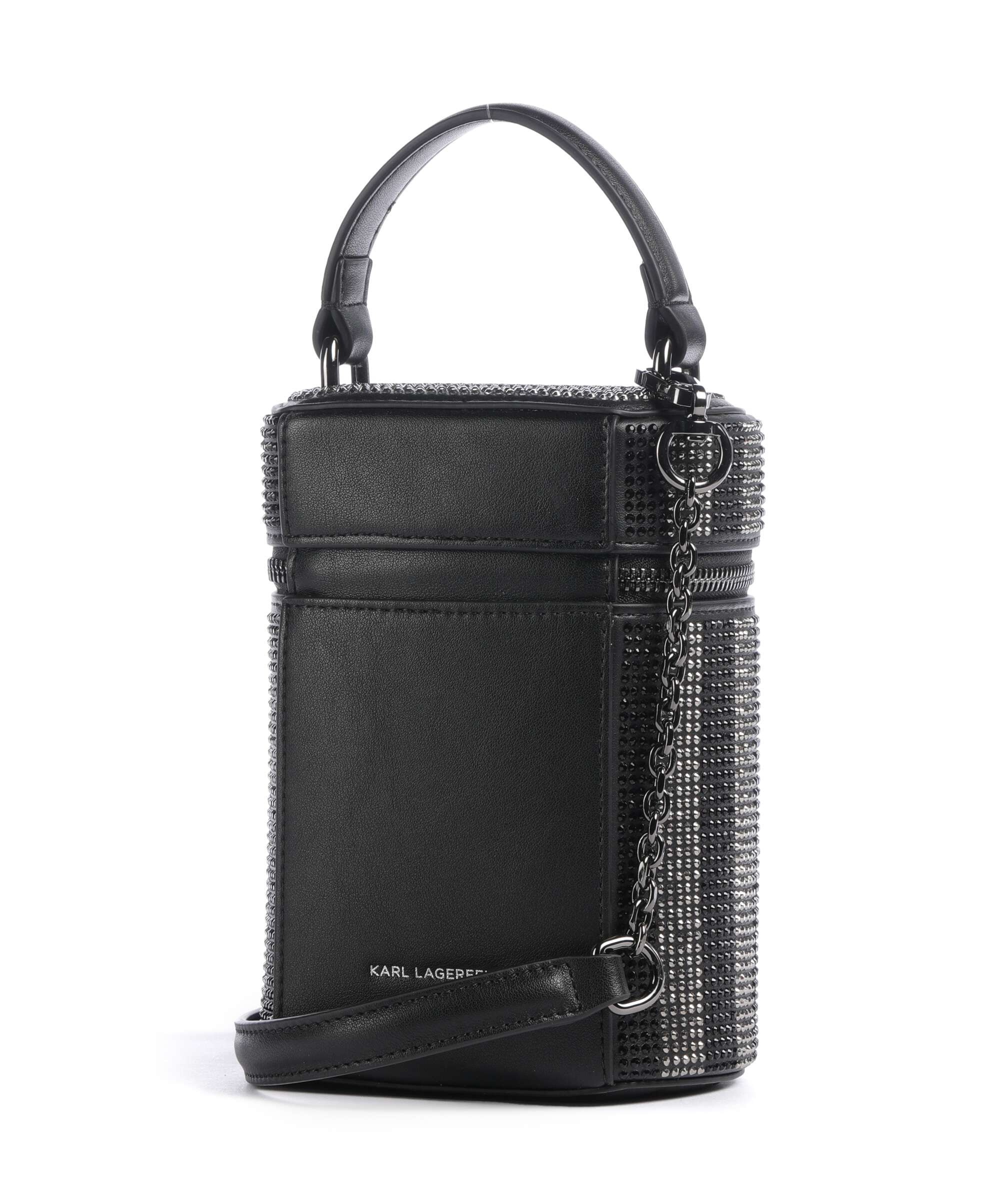 Karl Lagerfeld K/Soiree Bucket bag black embellishment