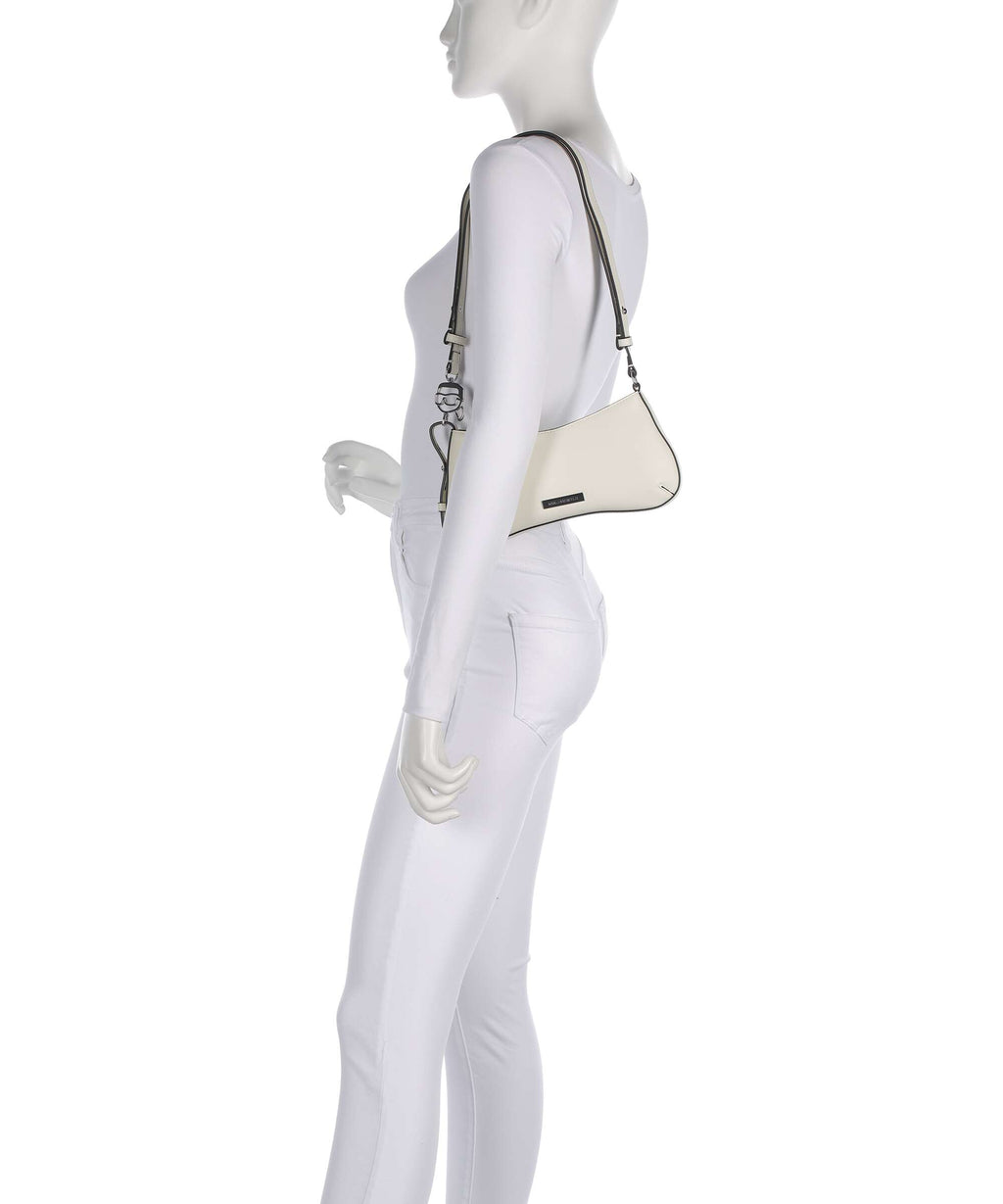 Karl Lagerfeld Ikon Smooth Shoulder bag off white