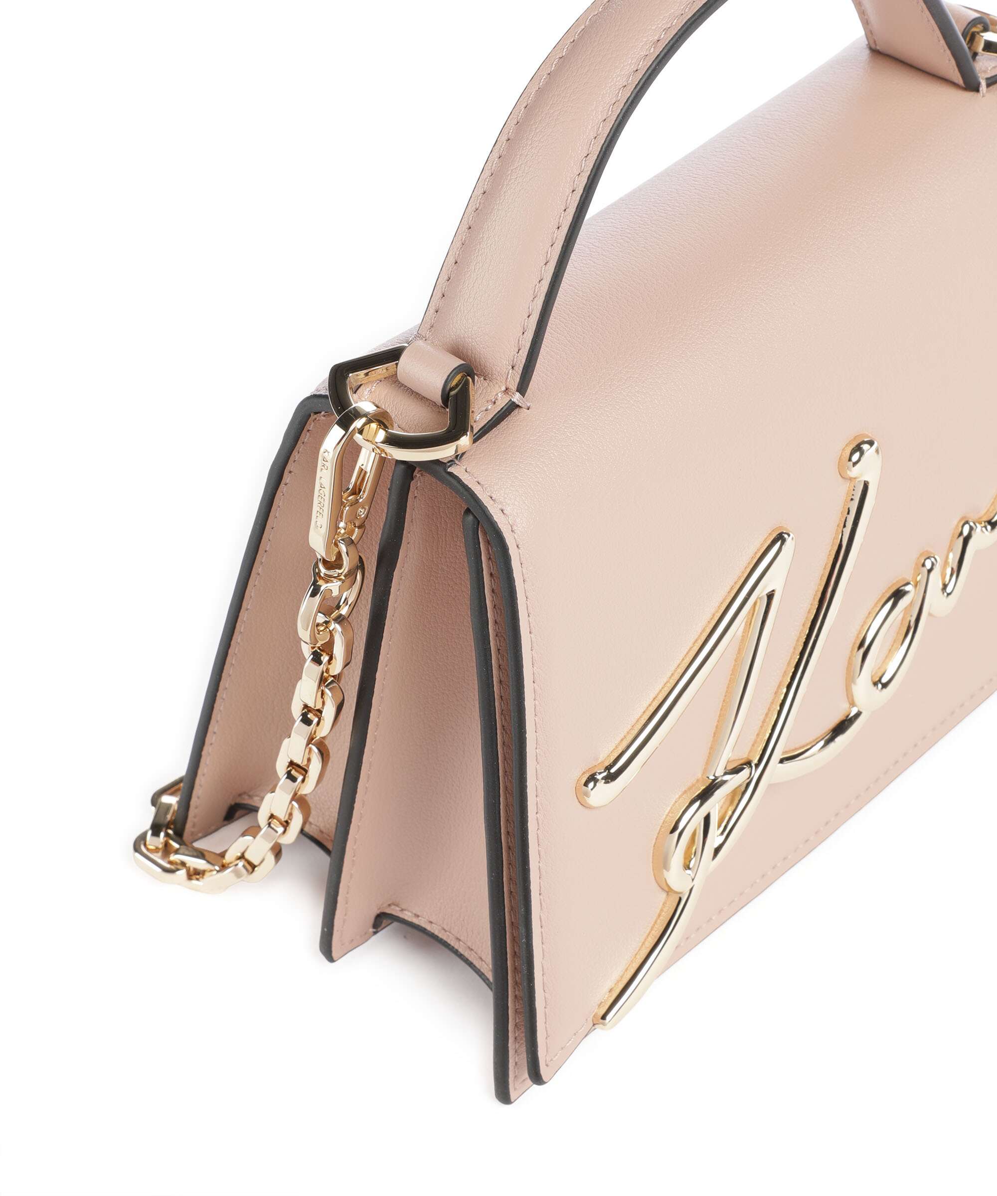 Karl Lagerfeld K/Signature 2.0 Crossbody bag nude pink