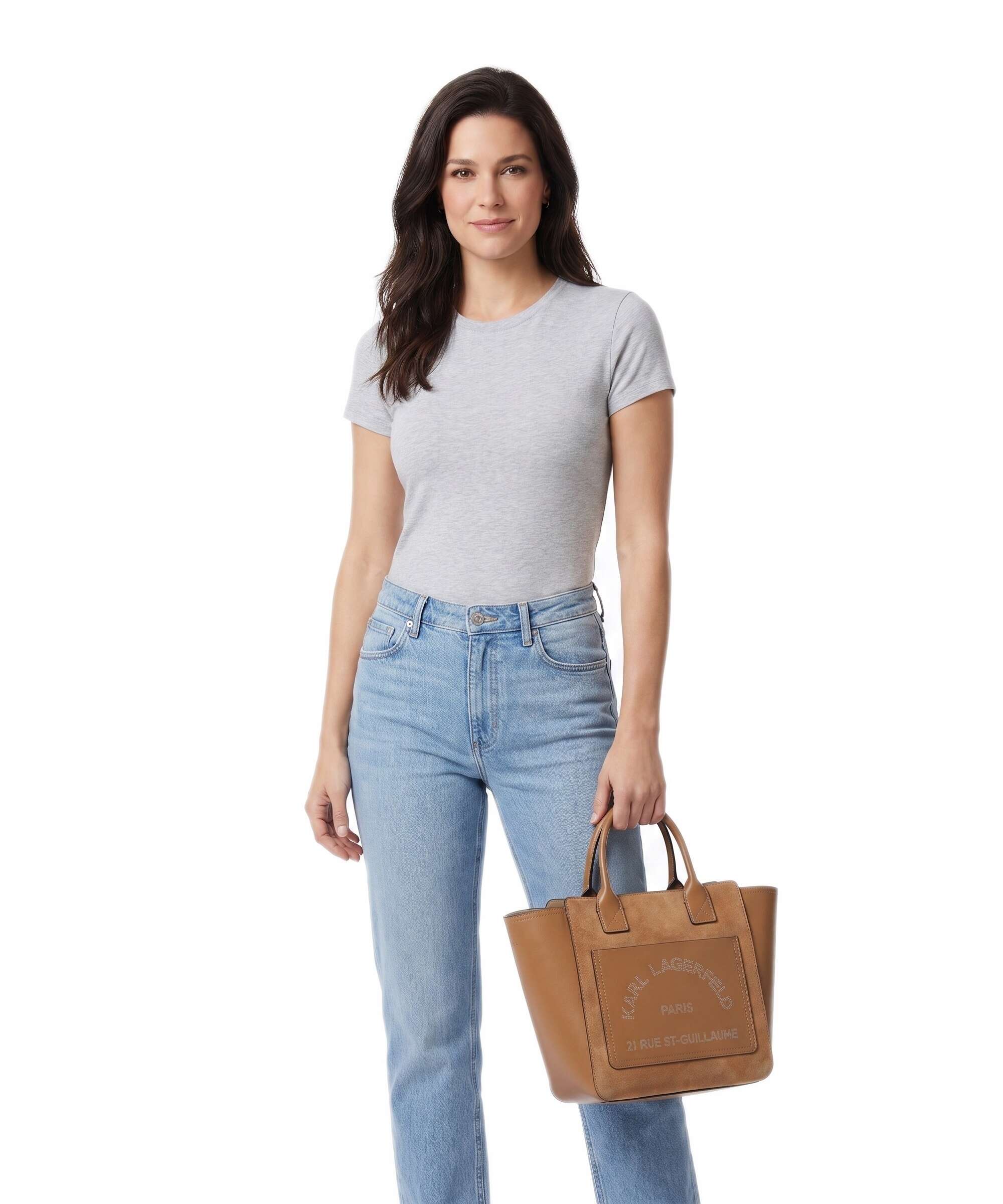 Karl Lagerfeld K/Daily Small Handbag caramel