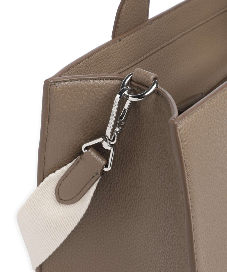 Karl Lagerfeld K/Rue St Guillaume Medium Handbag dark taupe
