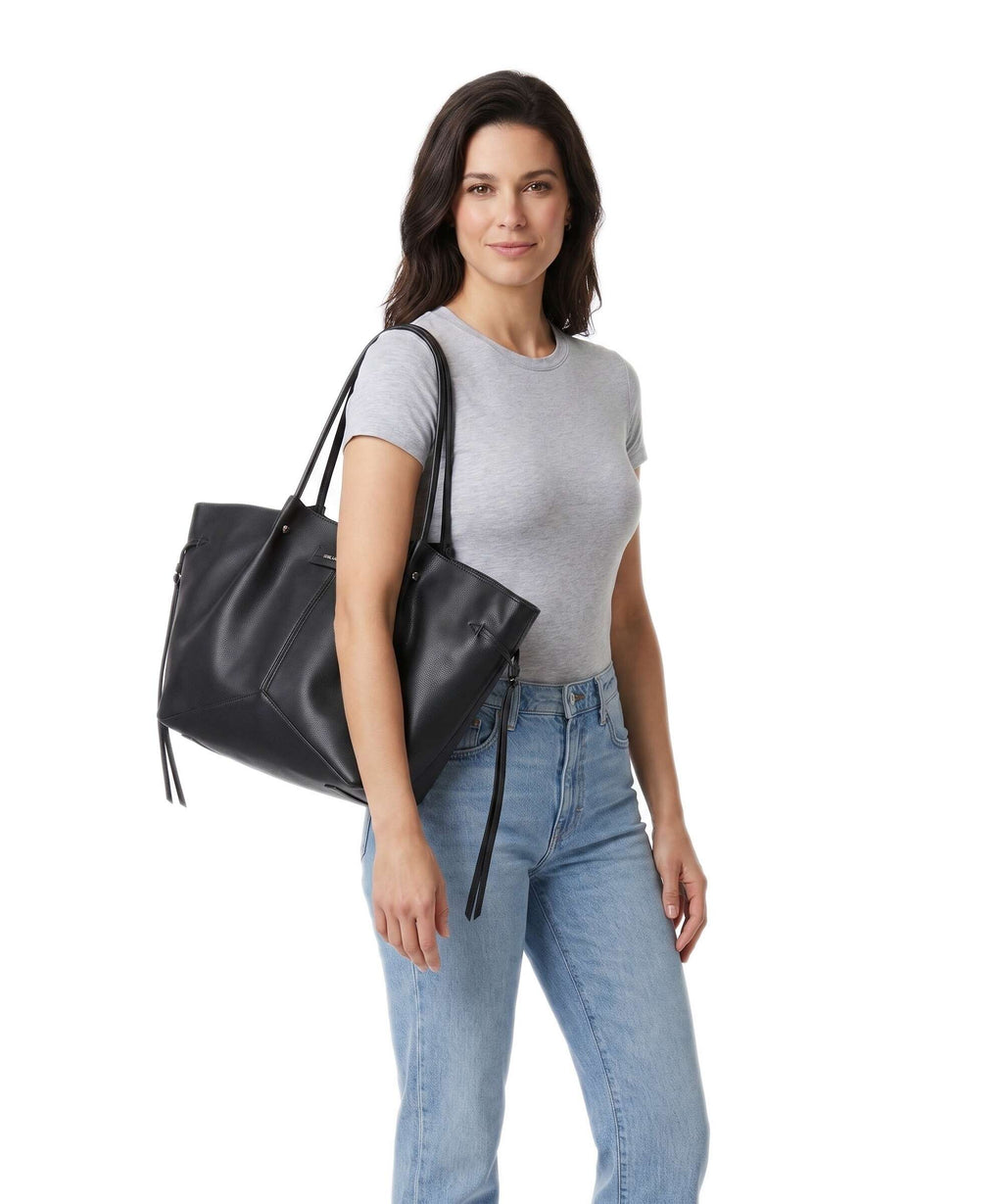 Karl Lagerfeld K/Pierced Medium Tote bag black nickel