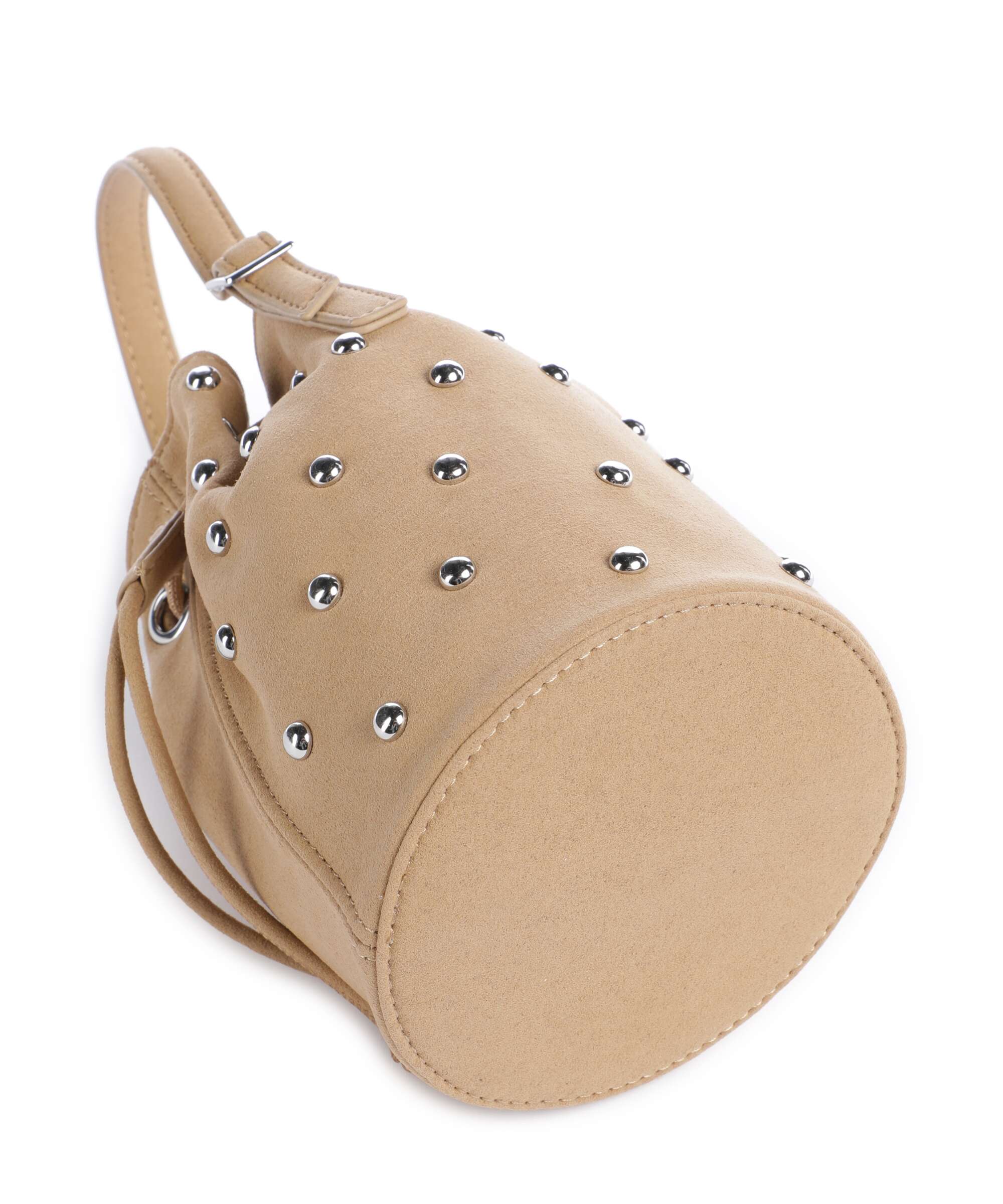 Steve Madden BSUNRAY Bucket bag tan/silver