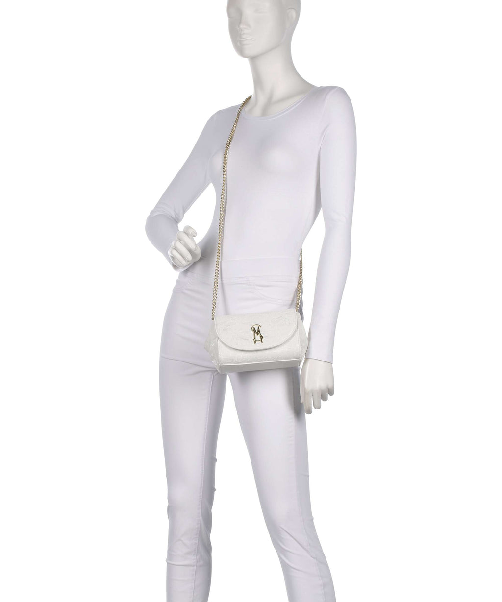 Steve Madden BNYLAH Crossbody bag white/gold