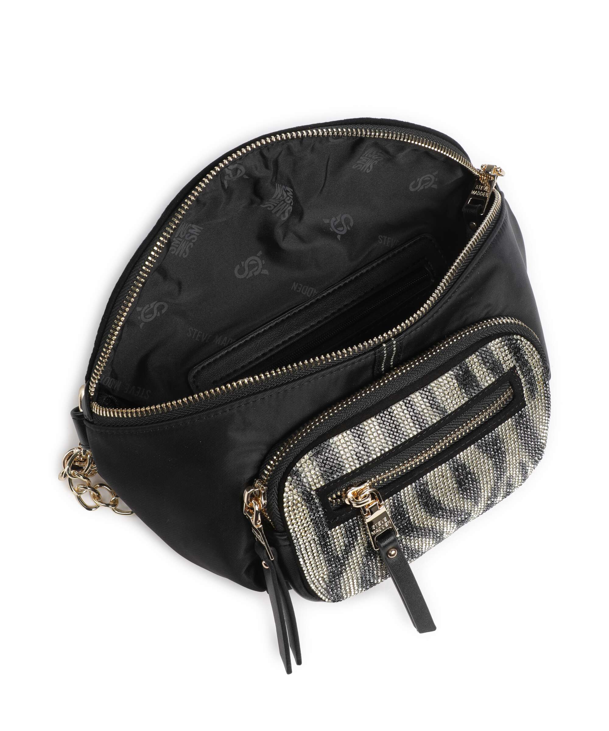 Steve Madden BMAXIMA-S Shoulder bag black/zebra