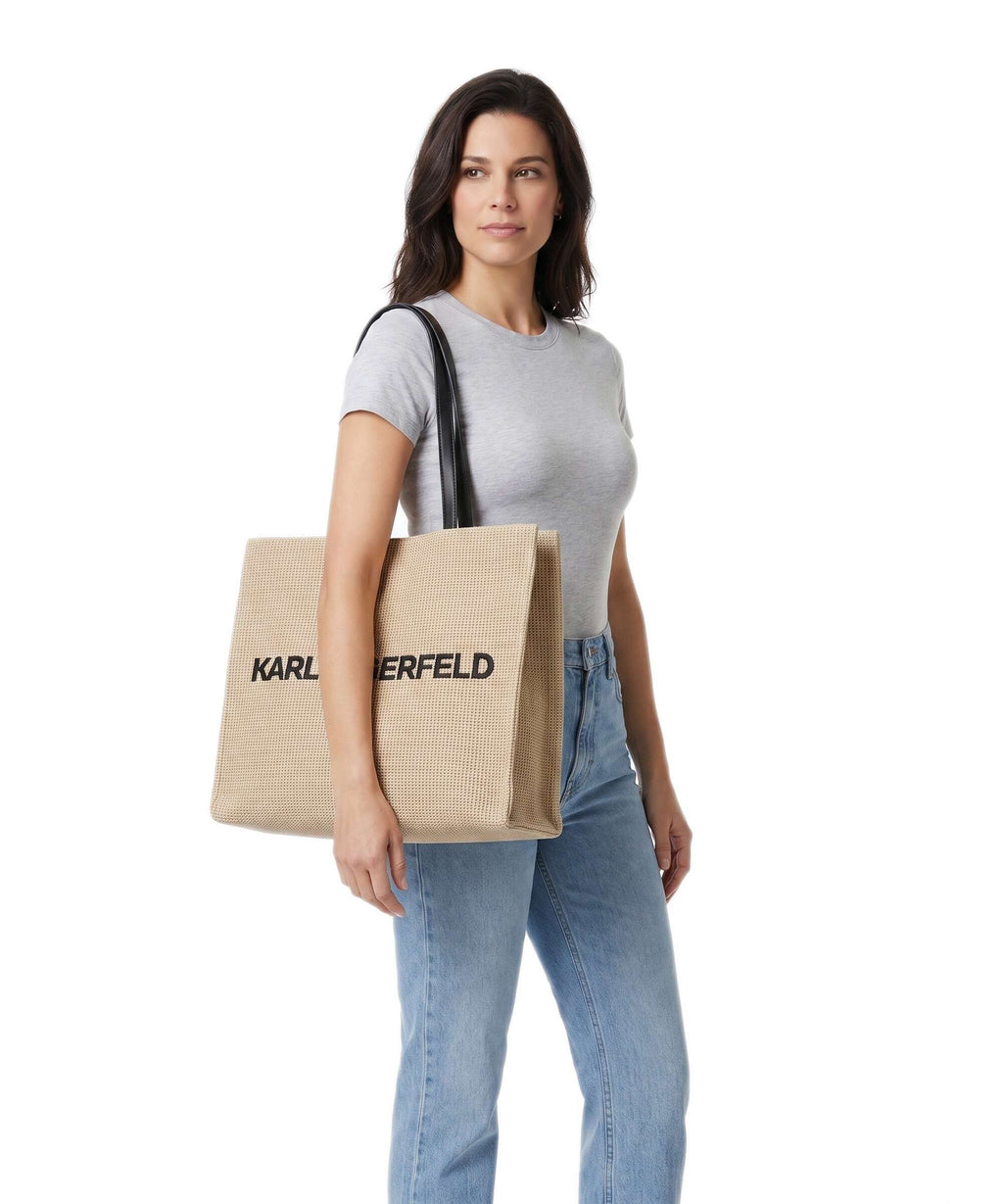 Karl Lagerfeld K/Essential Tote bag natural