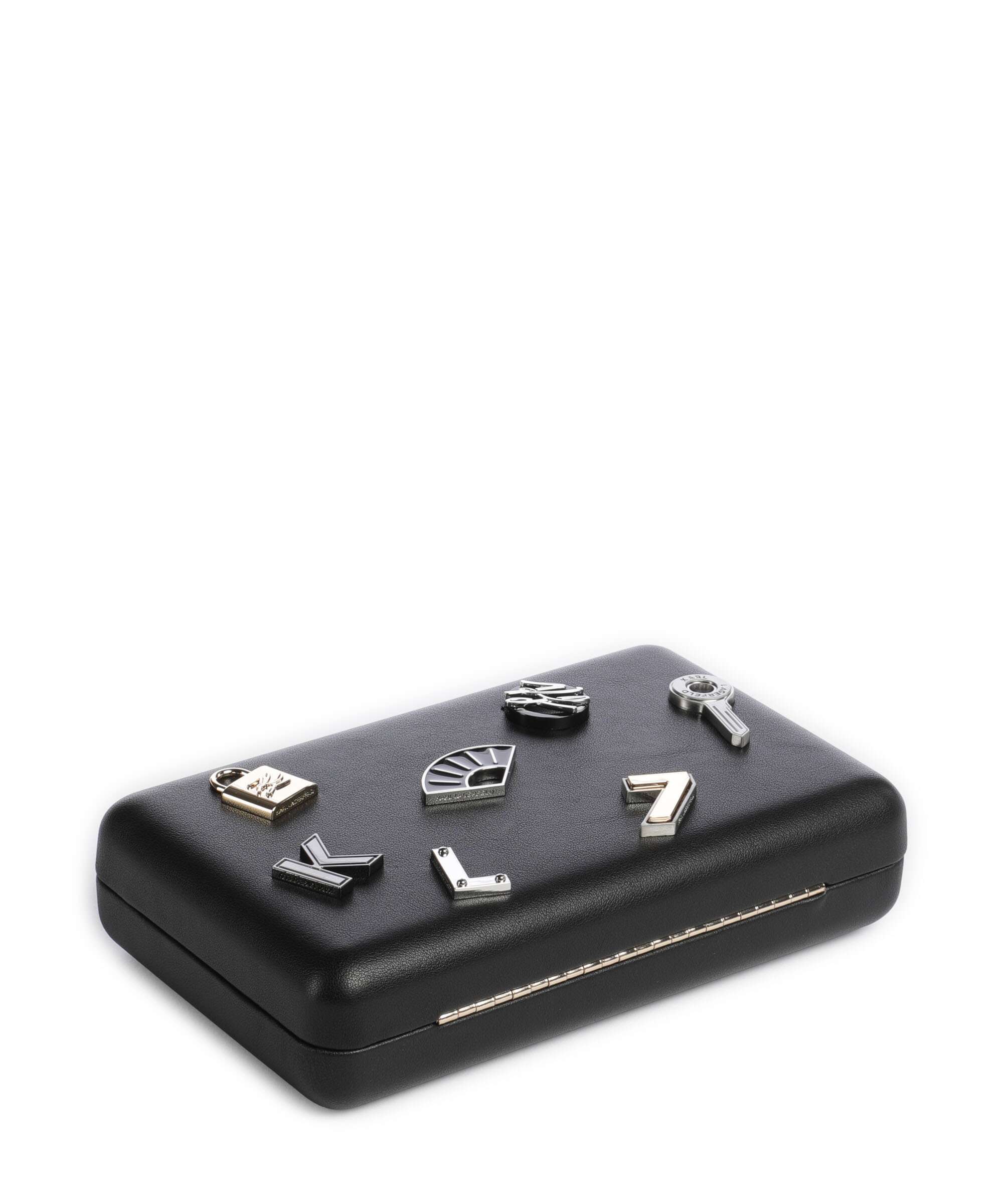 Karl Lagerfeld K/Soiree Clutch bag black nickel