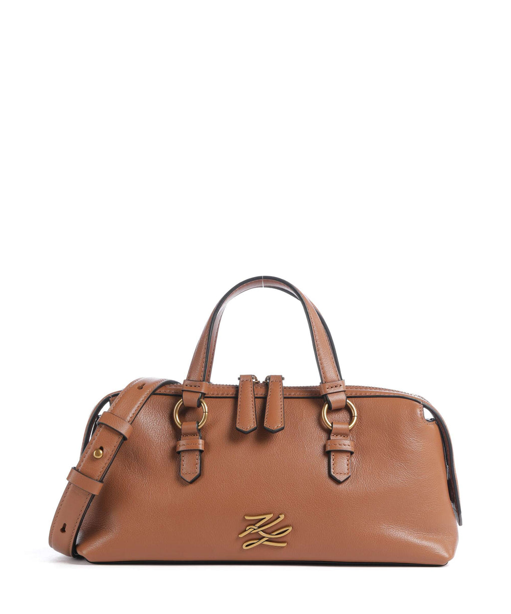 Karl Lagerfeld K/Autograph Handbag dark tan