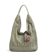 Taschendieb Wien Freundgasse 1 Borsa shopper green leaf