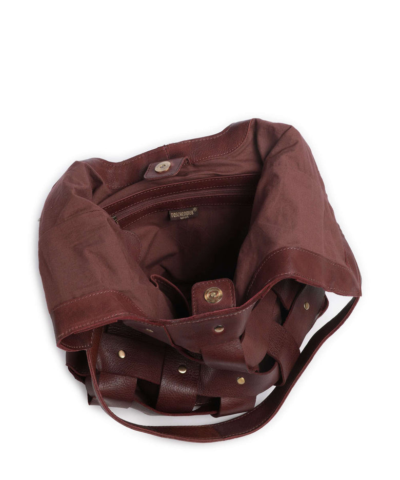 Taschendieb Wien Griesgasse 4 Tote bag brown brandy