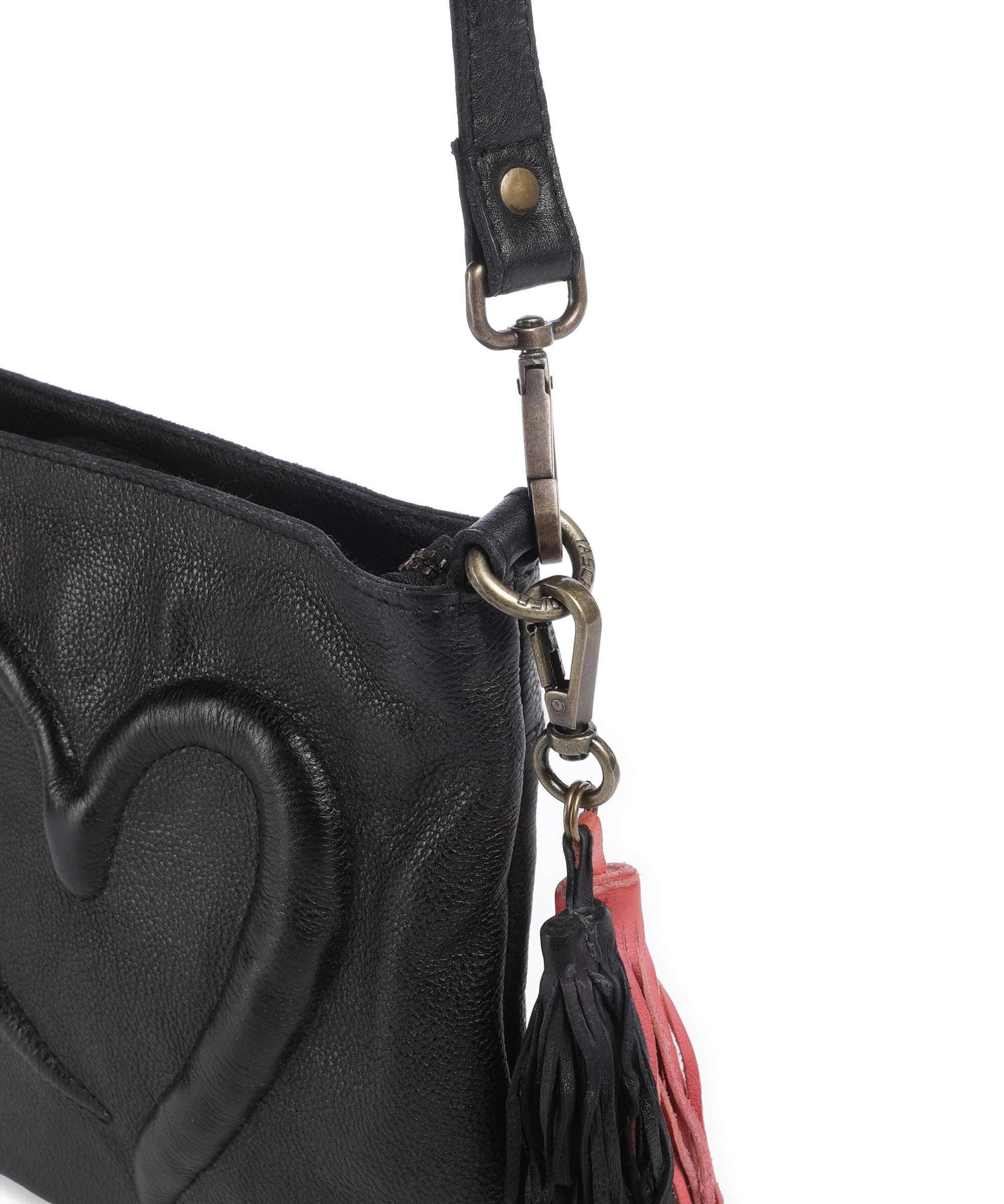 Taschendieb Wien Herzweg 4 Crossbody bag black bean