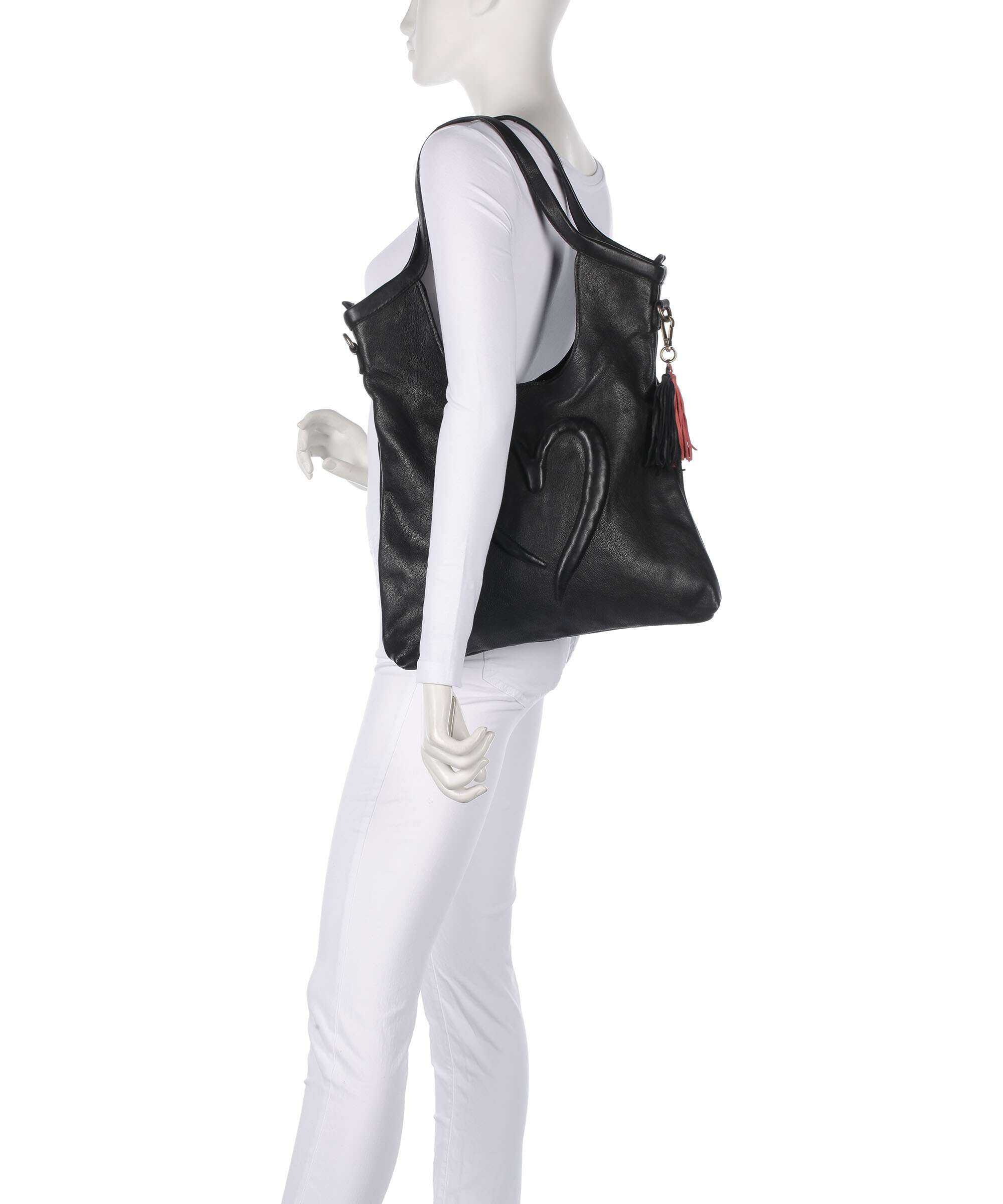 Taschendieb Wien Herzweg 6 Tote bag black bean