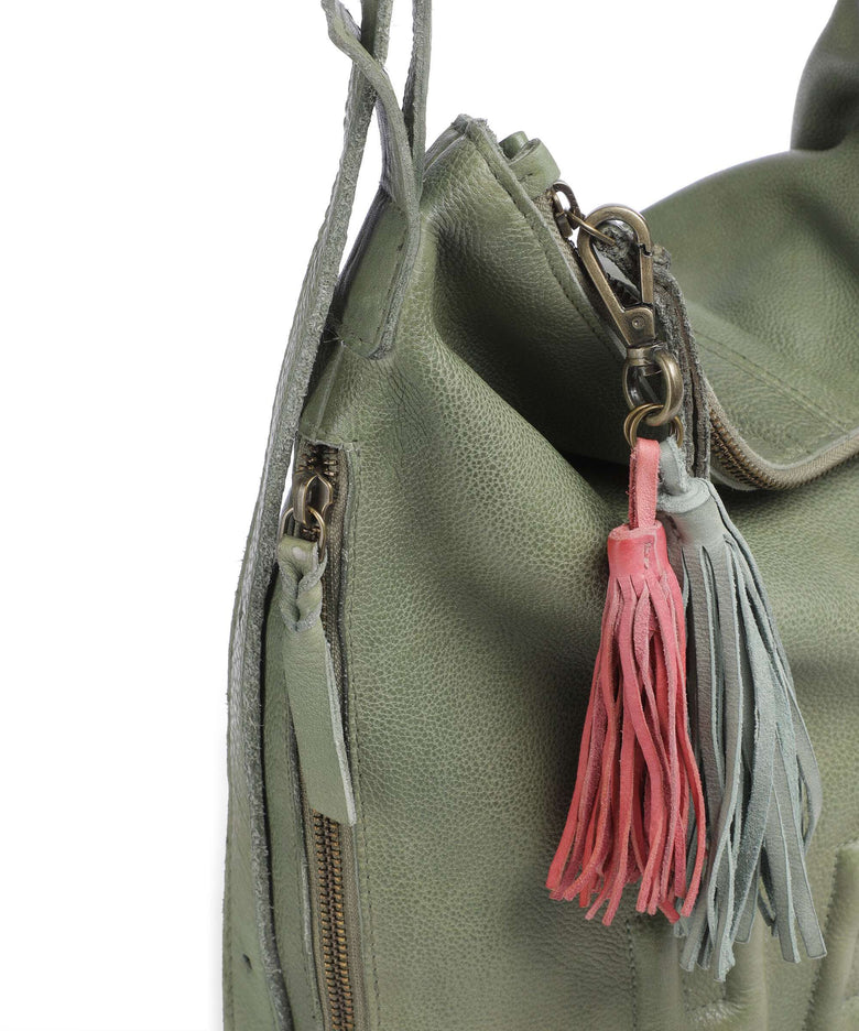 Taschendieb Wien Paoliweg 3 Backpack bag green leaf