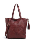 Taschendieb Wien Herzoggasse 1 Hobo bag red burgundy