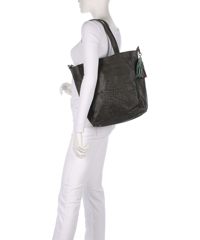 Taschendieb Wien Sternbergstraße 3 Hobo bag green forest