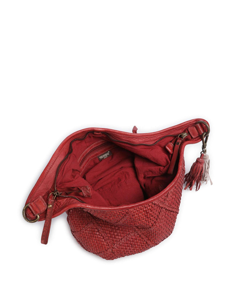 Taschendieb Wien Beatrixpark 2 Hobo bag burgundrausch